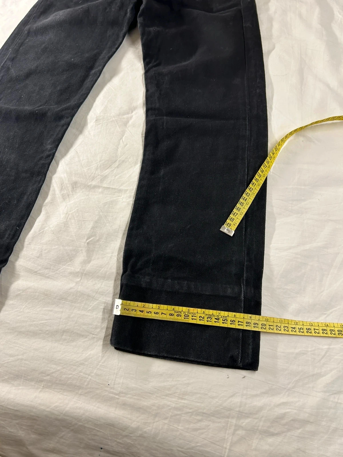 Jean Levi's lot 501 w30 l34 corte reto preto – photo 7